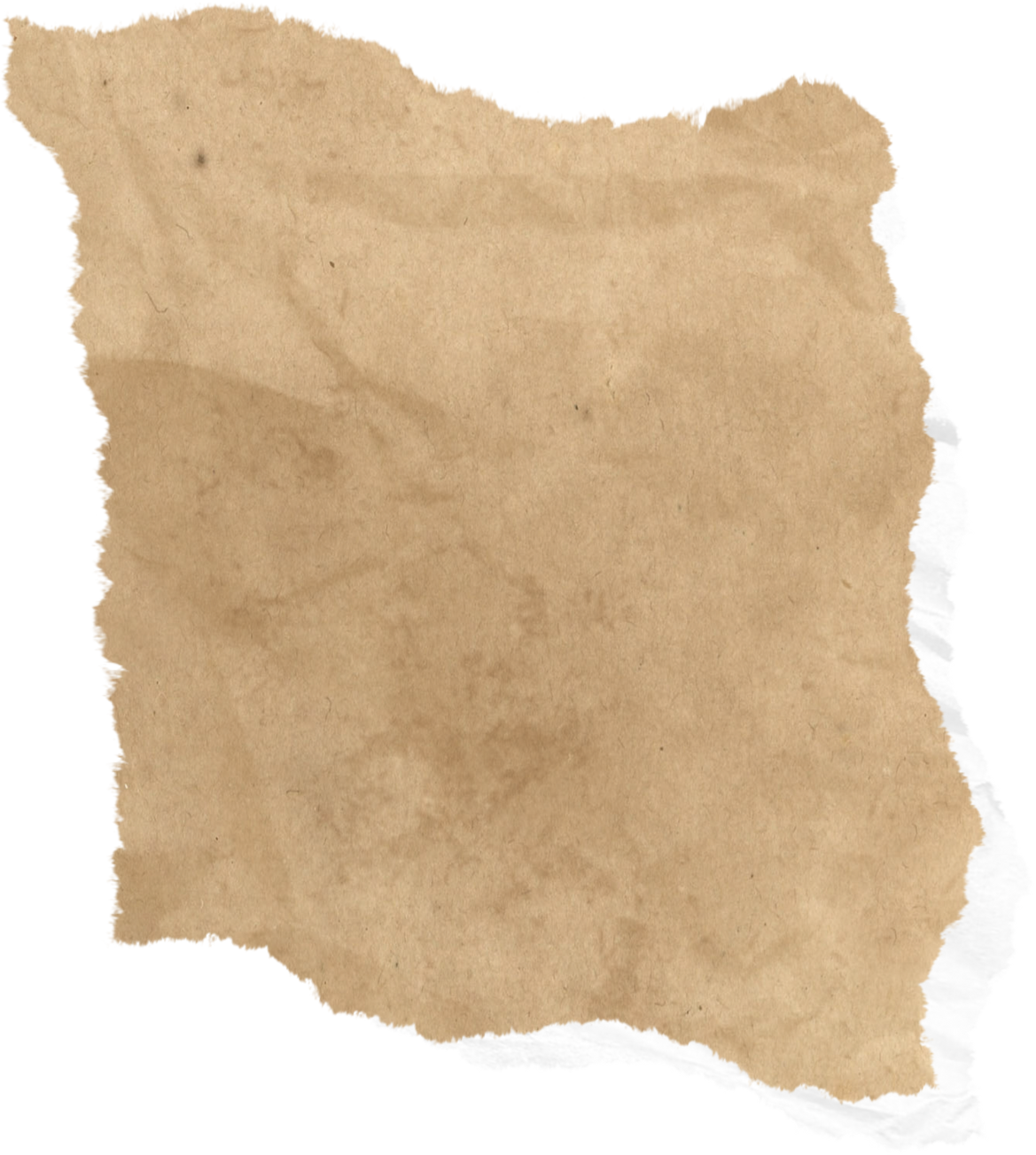 Brown Torn Paper